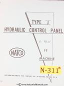 Natco-Natco 600, Plastic Injection Molding, Users Operations Maint & Parts Manual-600-EX-999-05
